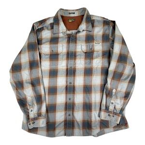 Eddie Bauer Plaid Button-Up Shirt